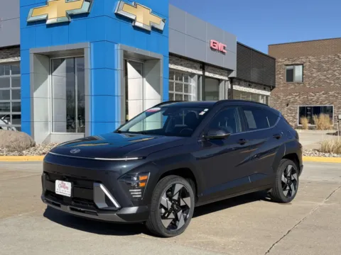 Blue 2024 Hyundai Kona Limited for sale in Boone, IA