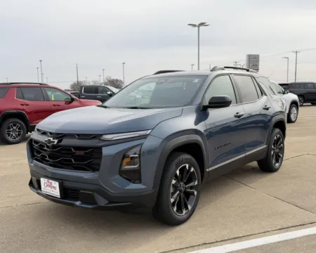 Blue 2026 Chevrolet Equinox AWD RS for sale in Boone, IA