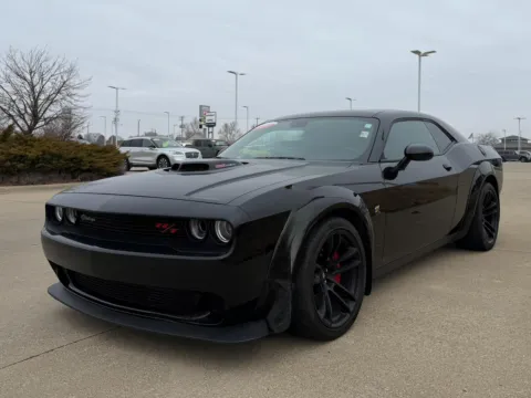 Black 2022 Dodge Challenger R/T Scat Pack Widebody for sale in Boone, IA