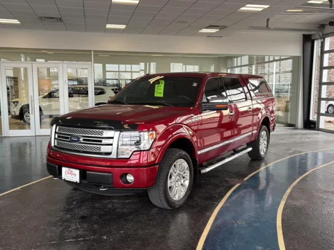 Red 2014 FORD F-150 SUPERCREW for sale in Boone, IA