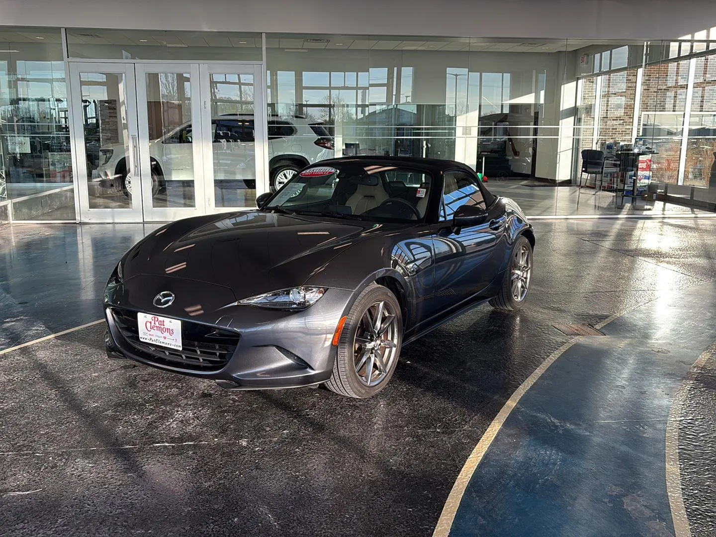 Gray 2016 MAZDA MX-5 MIATA GRAN Grand Touring for sale in Boone, IA