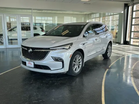 Red 2023 BUICK ENCLAVE Avenir for sale in Boone, IA