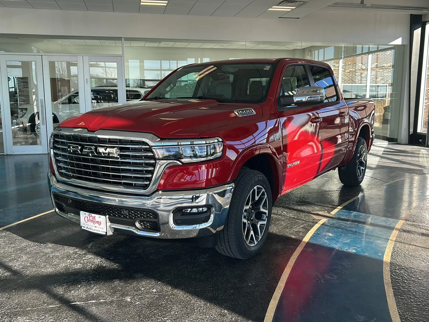 Red 2026 Ram 1500 Laramie for sale in Boone, IA