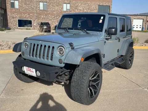 Blue 2015 Jeep Wrangler Unlimited Sport for sale in Boone, IA