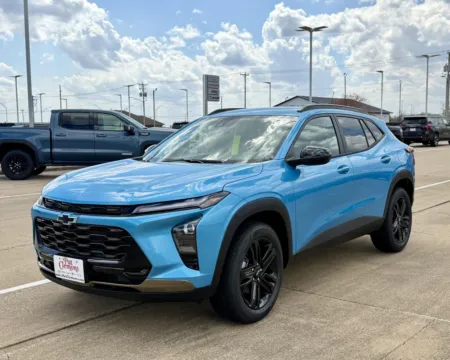 Blue 2026 Chevrolet Trax ACTIV for sale in Boone, IA