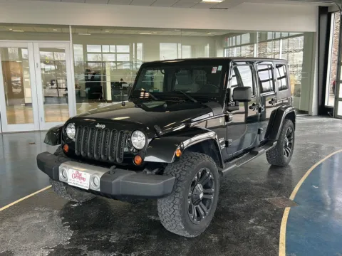 Black 2010 Jeep Wrangler Unlimited Sahara for sale in Boone, IA