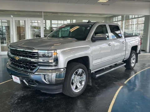 Silver 2018 Chevrolet Silverado 1500 LTZ for sale in Boone, IA