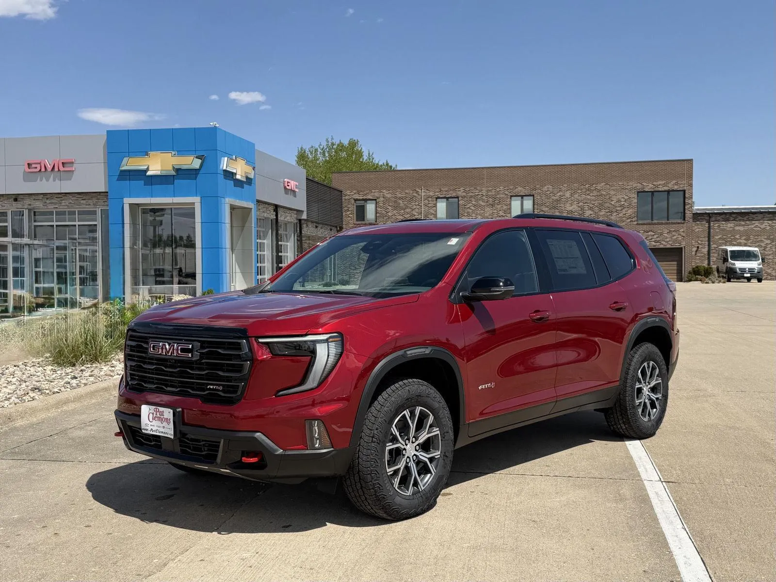 Red 2026 GMC Acadia AWD AT4 for sale in Boone, IA