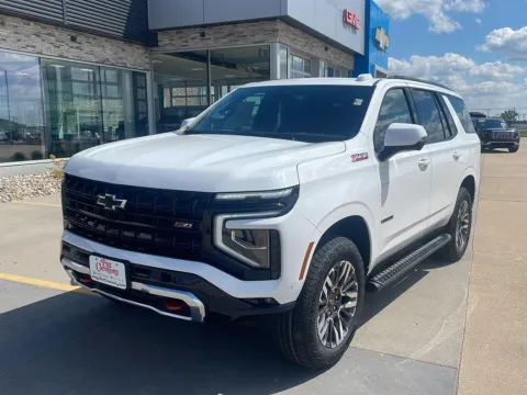 White 2026 Chevrolet Tahoe Z71 for sale in Boone, IA