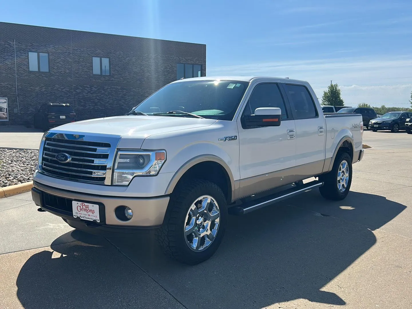 White 2014 Ford F-150 Lariat for sale in Boone, IA
