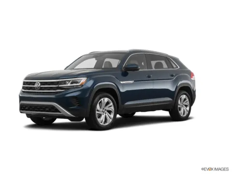 Blue 2020 Volkswagen Atlas Cross Sport 3.6L V6 SEL Premium R-Line for sale in Boone, IA
