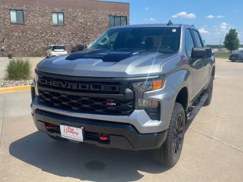 Gray 2026 Chevrolet Silverado 1500 Custom Trail Boss for sale in Boone, IA