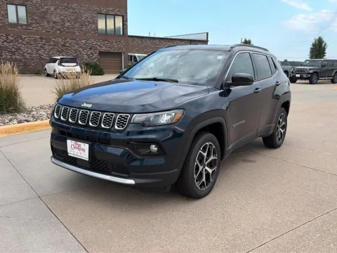 Blue 2026 Jeep Compass Limited for sale in Boone, IA