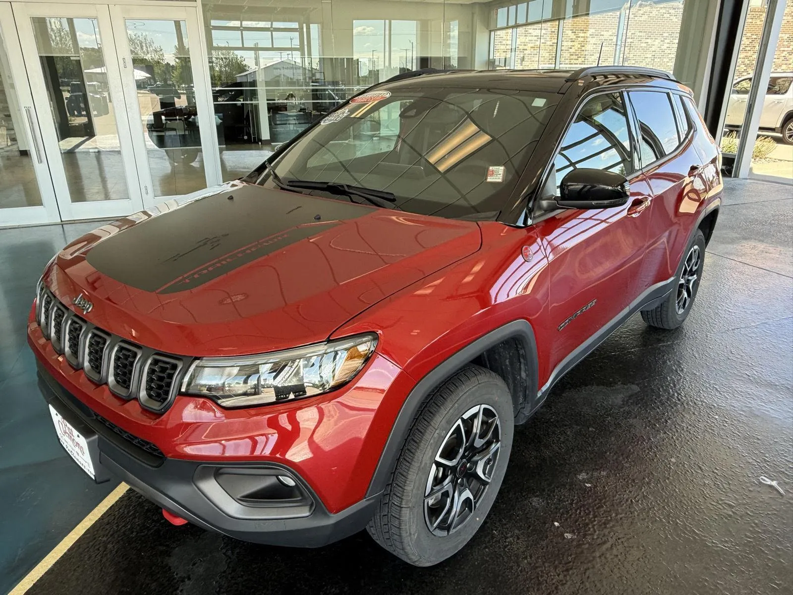 Red 2025 Jeep Compass Trailhawk for sale in Boone, IA