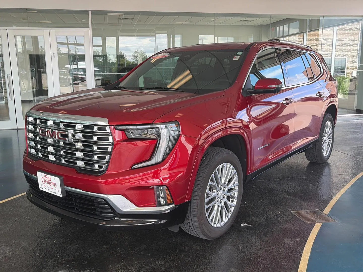 Red 2024 GMC Acadia AWD Denali for sale in Boone, IA