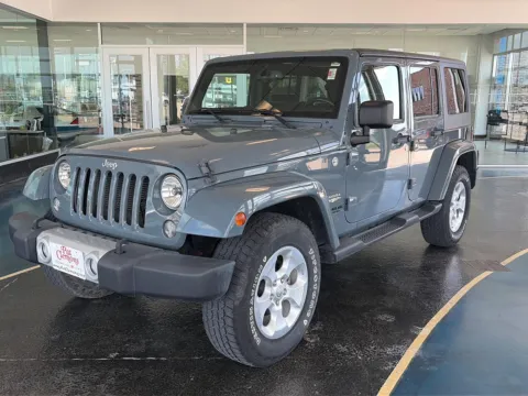 Gray 2015 Jeep Wrangler Unlimited Sahara for sale in Boone, IA