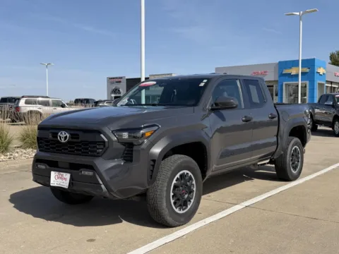 Gray 2024 TOYOTA TACOMA DOUBLE C for sale in Boone, IA