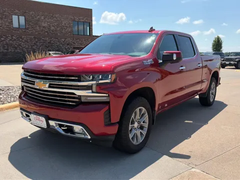 Red 2019 Chevrolet Silverado 1500 High Country for sale in Boone, IA