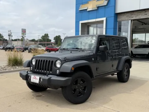 Black 2017 Jeep Wrangler Unlimited Big Bear for sale in Boone, IA