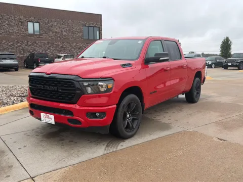 Red 2022 Ram 1500 Big Horn for sale in Boone, IA