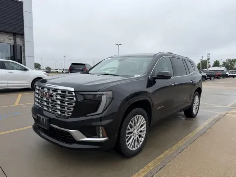 Black 2025 GMC Acadia AWD Denali for sale in Boone, IA