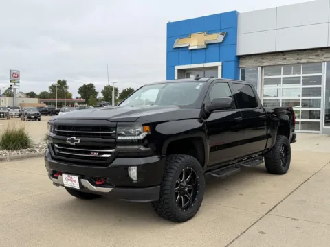 Black 2018 Chevrolet Silverado 1500 LTZ for sale in Boone, IA
