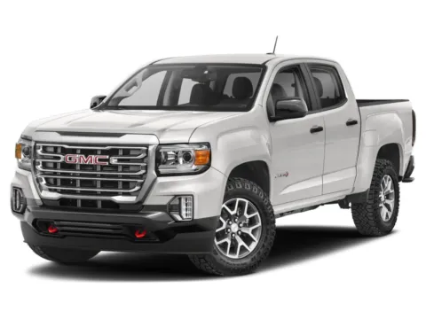 White 2021 GMC Canyon 4WD AT4 w/Leather for sale in Boone, IA