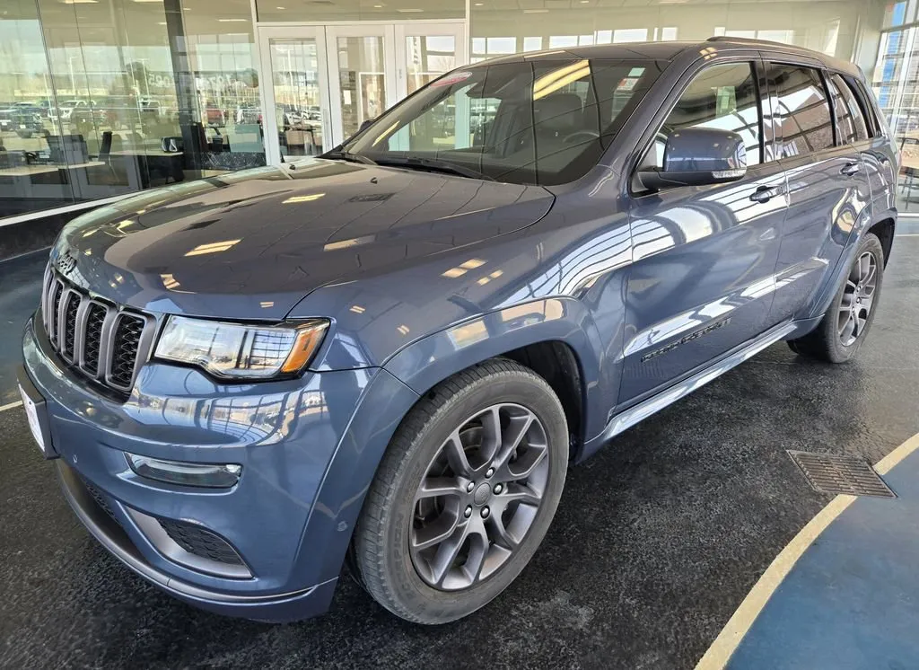 Blue 2021 Jeep Grand Cherokee High Altitude for sale in Boone, IA