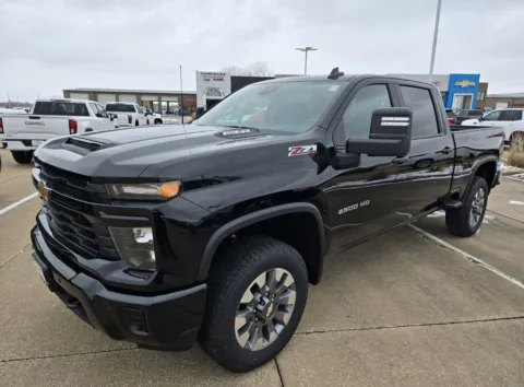 Black 2025 Chevrolet Silverado 2500HD Custom for sale in Boone, IA