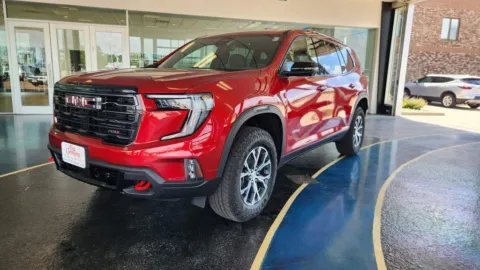 Red 2025 GMC Acadia AWD AT4 for sale in Boone, IA