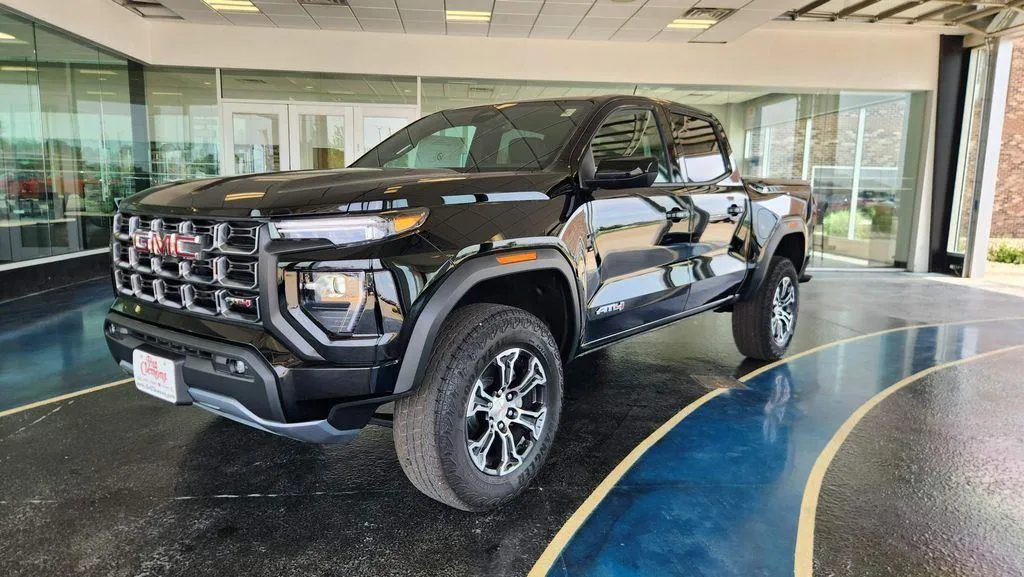 Black 2025 GMC Canyon 4WD AT4 for sale in Boone, IA