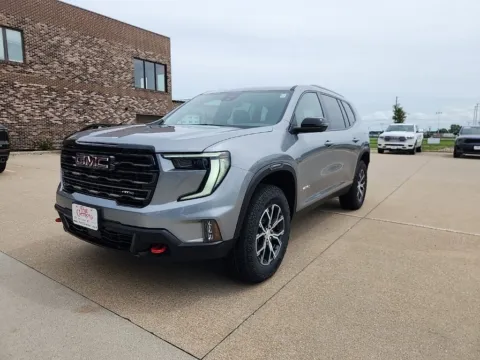 Gray 2026 GMC Acadia AWD AT4 for sale in Boone, IA