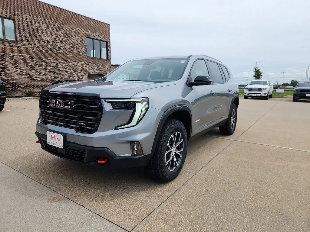 Gray 2026 GMC Acadia AWD AT4 for sale in Boone, IA