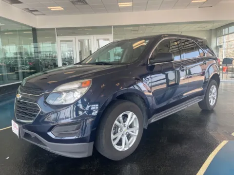 Blue 2017 Chevrolet Equinox LS for sale in Boone, IA