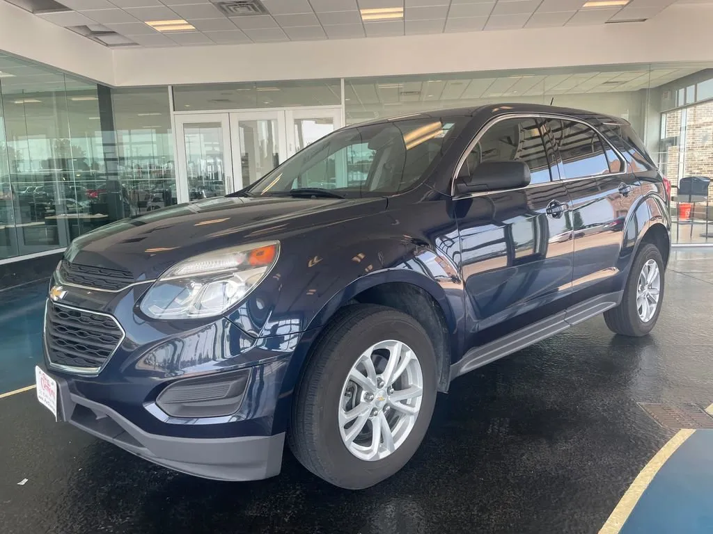 Blue 2017 Chevrolet Equinox LS for sale in Boone, IA
