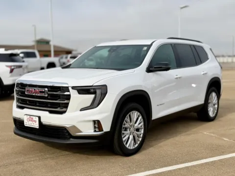 White 2026 GMC Acadia AWD Elevation for sale in Boone, IA