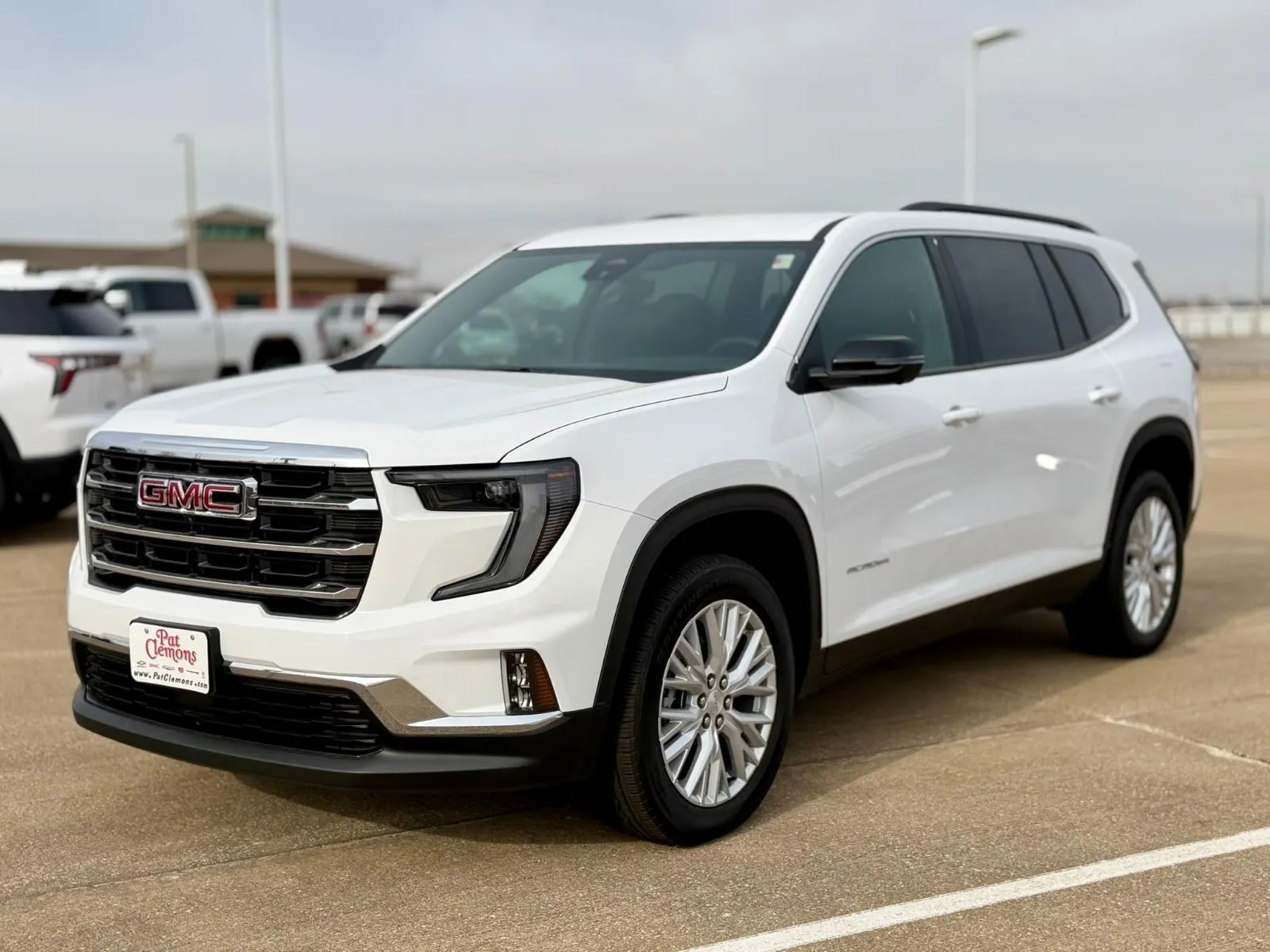White 2026 GMC Acadia AWD Elevation for sale in Boone, IA