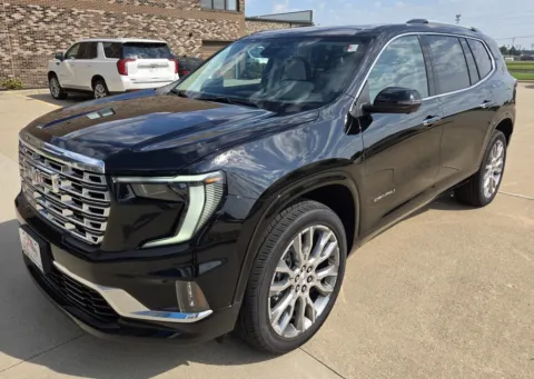Black 2026 GMC Acadia AWD Denali for sale in Boone, IA