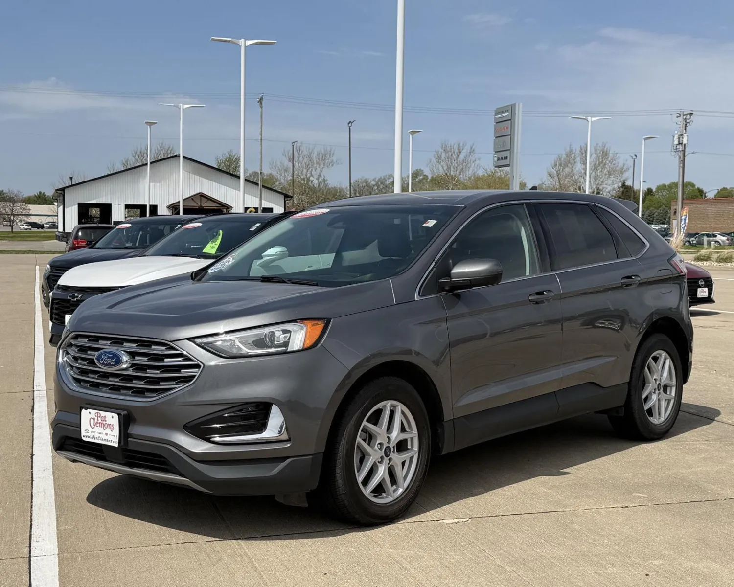 Gray 2022 Ford Edge SEL for sale in Boone, IA