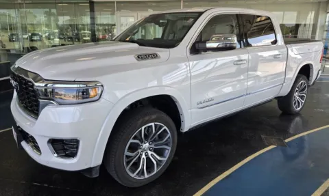 White 2025 Ram 1500 Tungsten for sale in Boone, IA