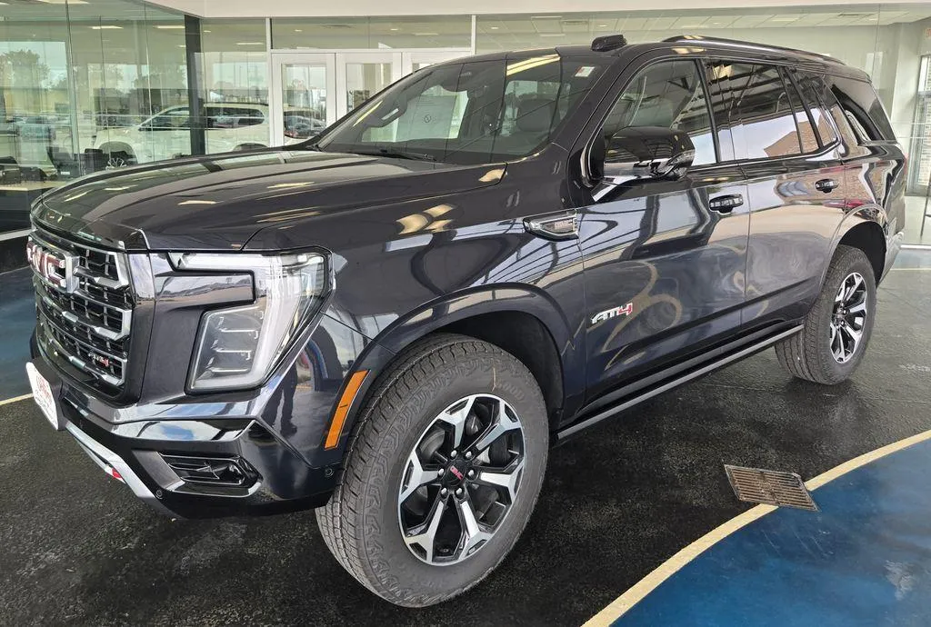 Gray 2026 GMC Yukon AT4 for sale in Boone, IA