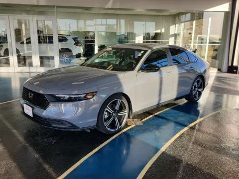 Gray 2023 Honda Accord Hybrid Sport for sale in Boone, IA