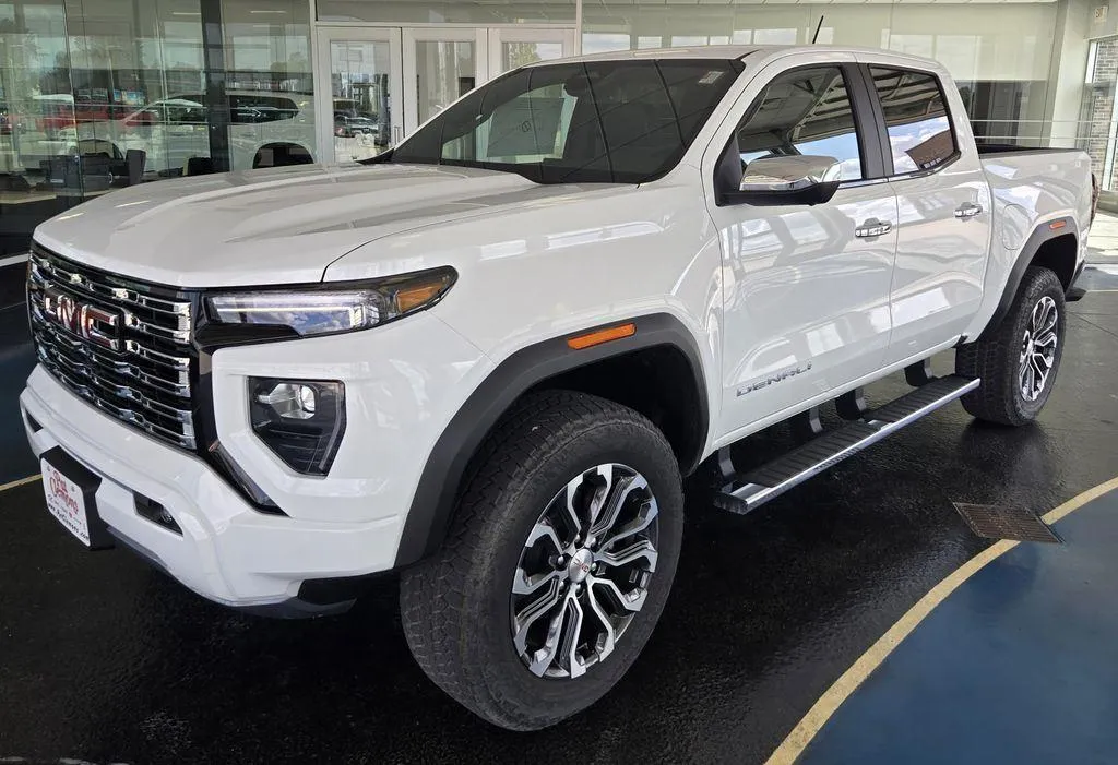 White 2026 GMC Canyon 4WD Denali for sale in Boone, IA