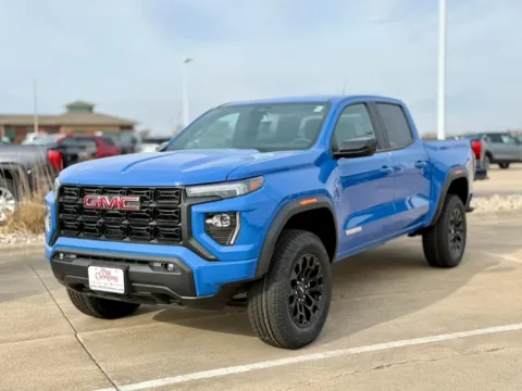Blue 2026 GMC Canyon 4WD Elevation for sale in Boone, IA