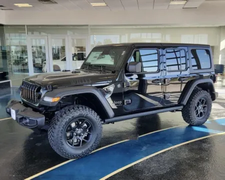 Black 2026 Jeep Wrangler Willys for sale in Boone, IA