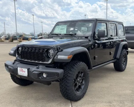 Black 2026 Jeep Wrangler Willys for sale in Boone, IA
