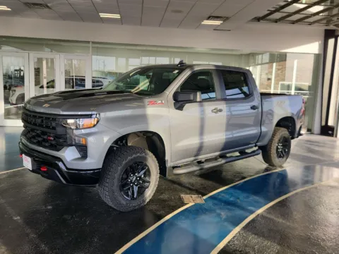 Gray 2026 Chevrolet Silverado 1500 Custom Trail Boss for sale in Boone, IA