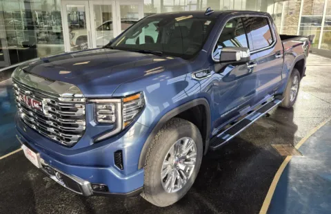 Blue 2026 GMC Sierra 1500 Denali for sale in Boone, IA