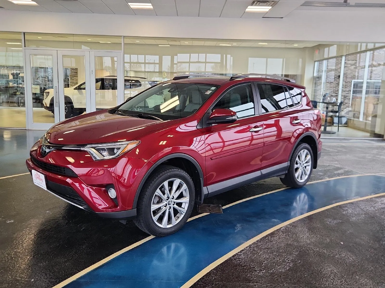 Red 2018 Toyota RAV4 Limited for sale in Boone, IA