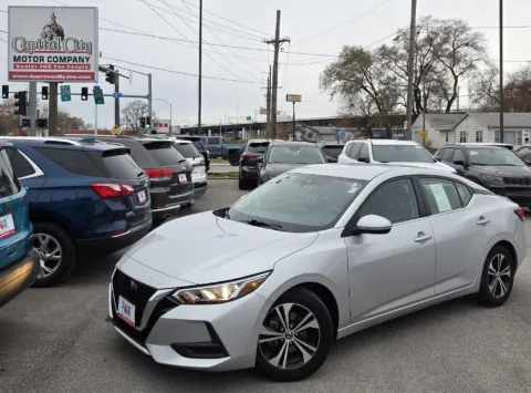 Silver 2023 Nissan Sentra SV for sale in Des Moines, IA